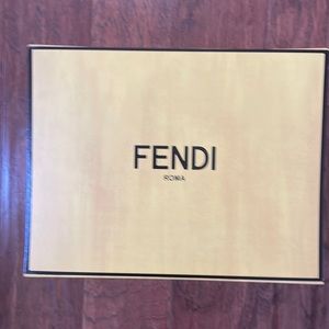 FENDI box, bag, dust bag